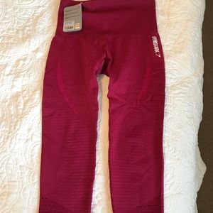 GymShark contour crop legging - S